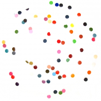 Guirlande Confettis multicolore